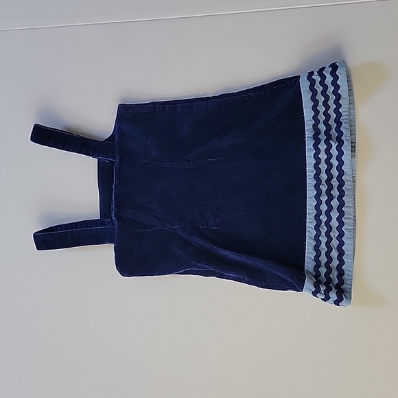 Hartstrings 4T Toddler Girls Corduroy Dress Jumper Embroidery Applique - Picture 5 of 9